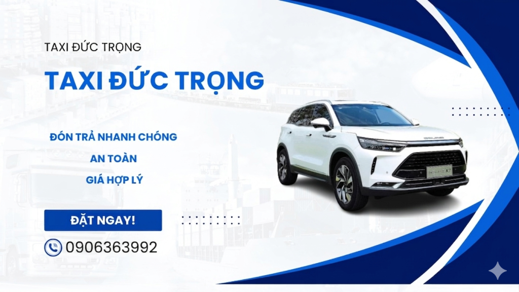 Taxi Đức Trọng Lâm Đồng - đặt xe nhanh, tận tâm, uy tín.